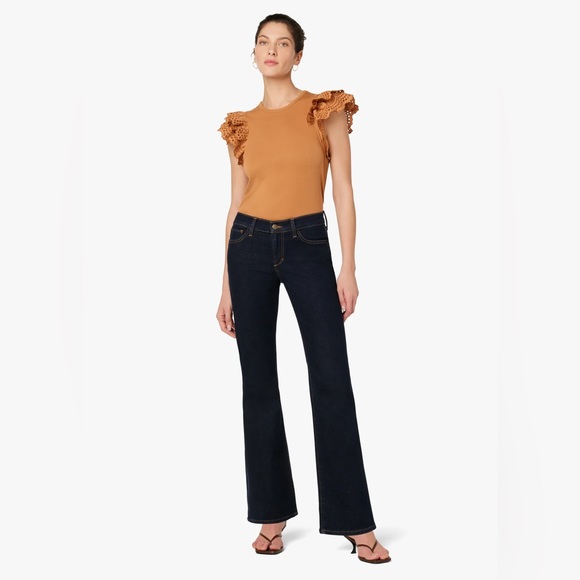 Joe's Jeans Women's The Vixen Low Rise Bootcut Jeans Dark Blue - Picture 5 of 16